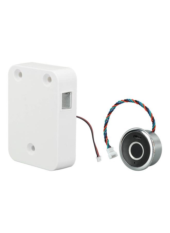 Thoraya Fingerprint Cabinet Lock Child Safety Electric Fingerprint Lock Smart Hidden File Cabinet Lock for Home  - Image 3