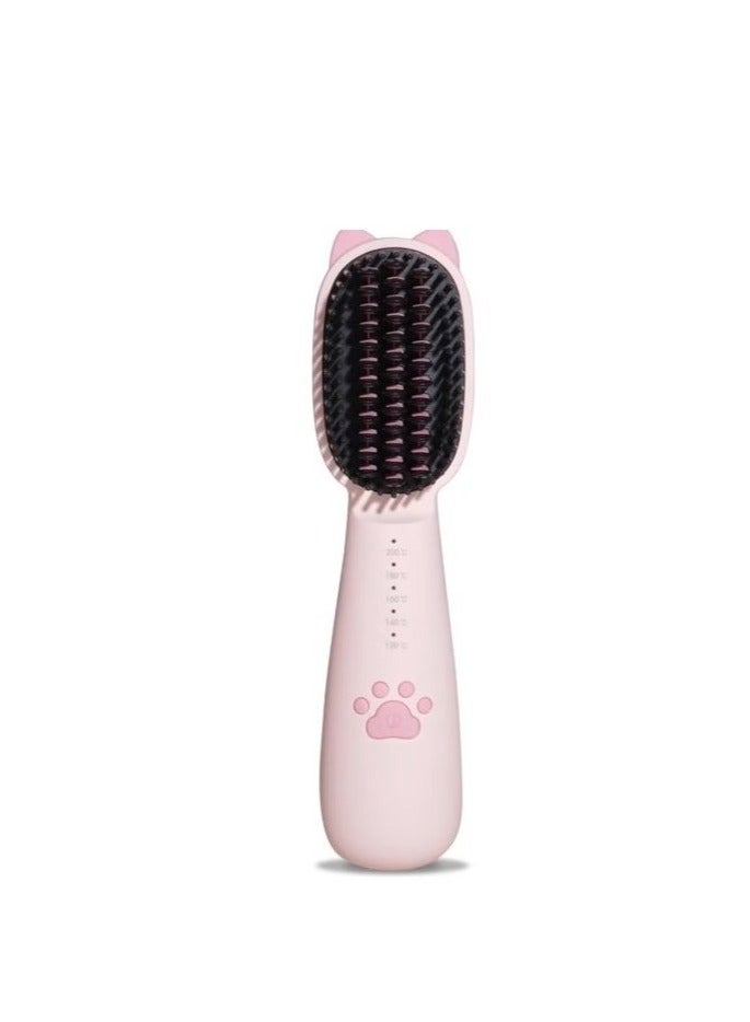 ICON HAIR Hair straightening brush with heat protection technology - long-lasting 5200 mAh battery and fast charging brush.  - Image 4
