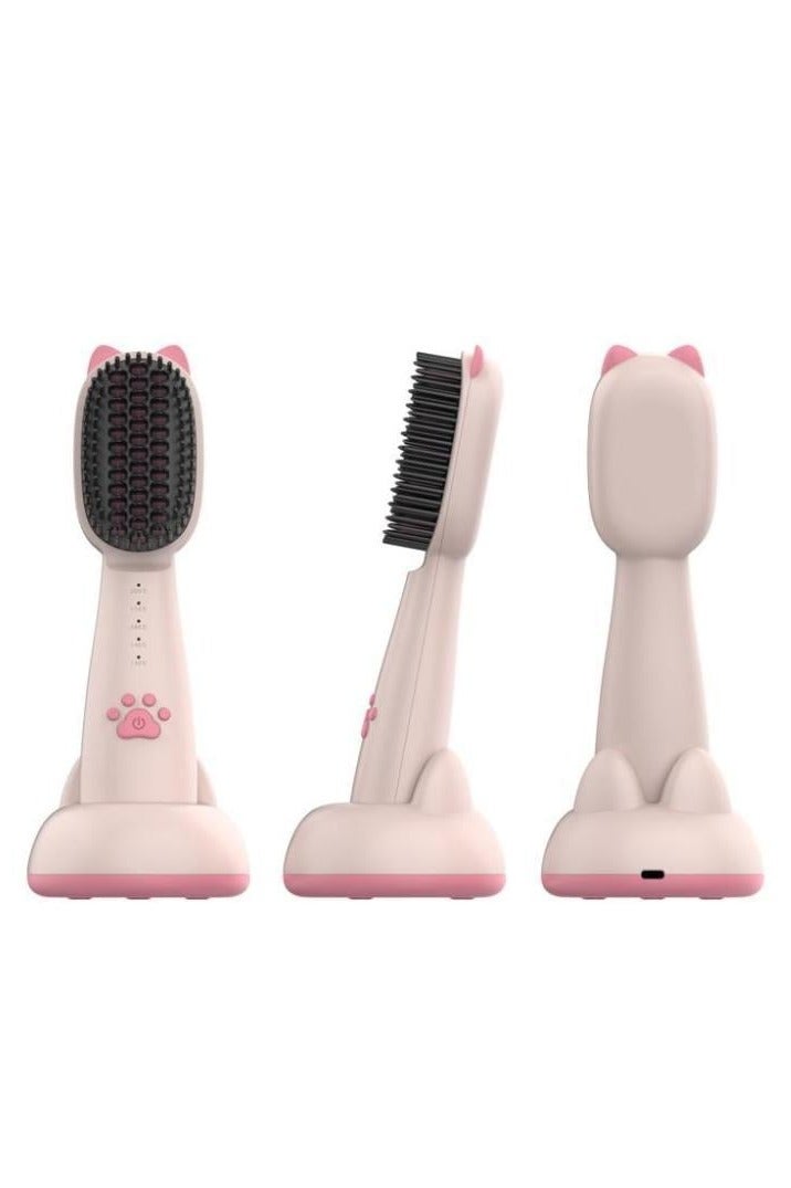 ICON HAIR Hair straightening brush with heat protection technology - long-lasting 5200 mAh battery and fast charging brush.  - Image 5