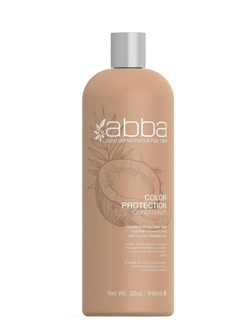 ABBA ABBA - Pure Color Protection Conditioner - Coconut Oil & Sage 