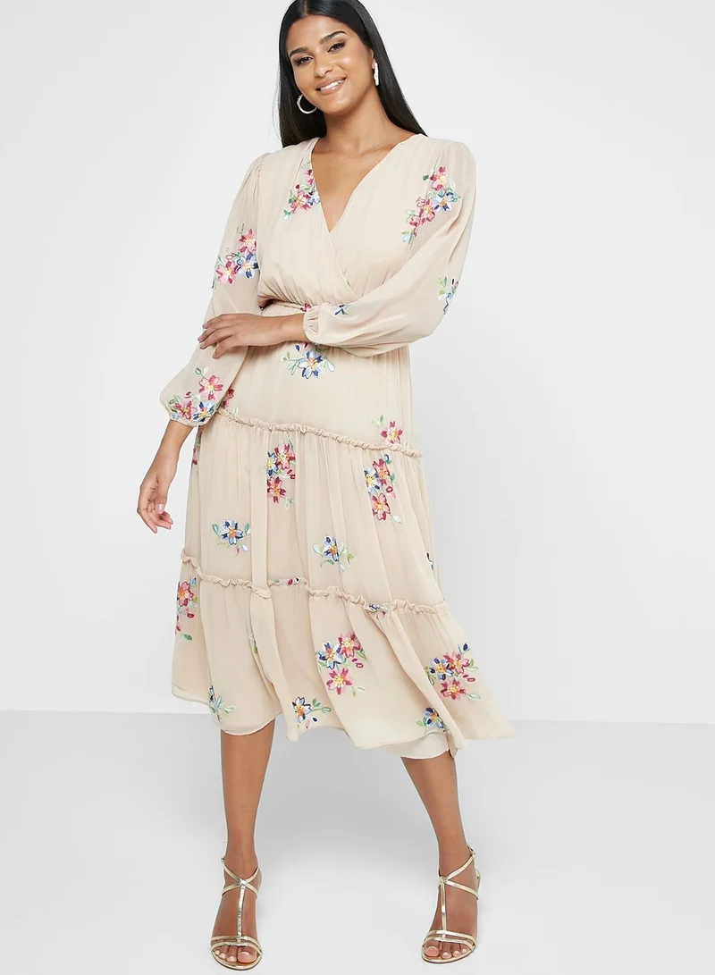 FYOR Floral Printed  Dress
