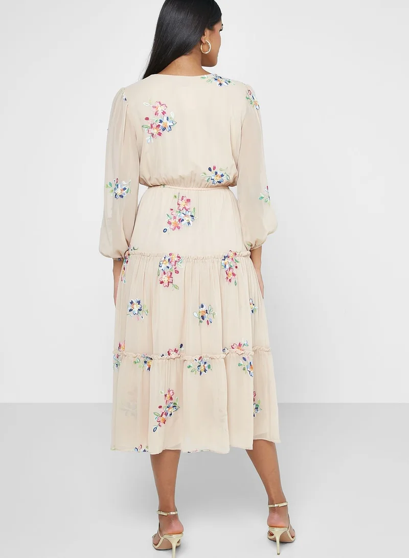 FYOR Floral Printed  Dress