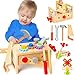 Hieoby Wooden Tool Set for Kids 2 3 4 5 Year Old 29Pcs Educational STEM Toys Toddler Montessori Toys for 2 Year Old Construction Preschool Learning Activities Gifts for Boys Girls Age 24 13 - Image 2