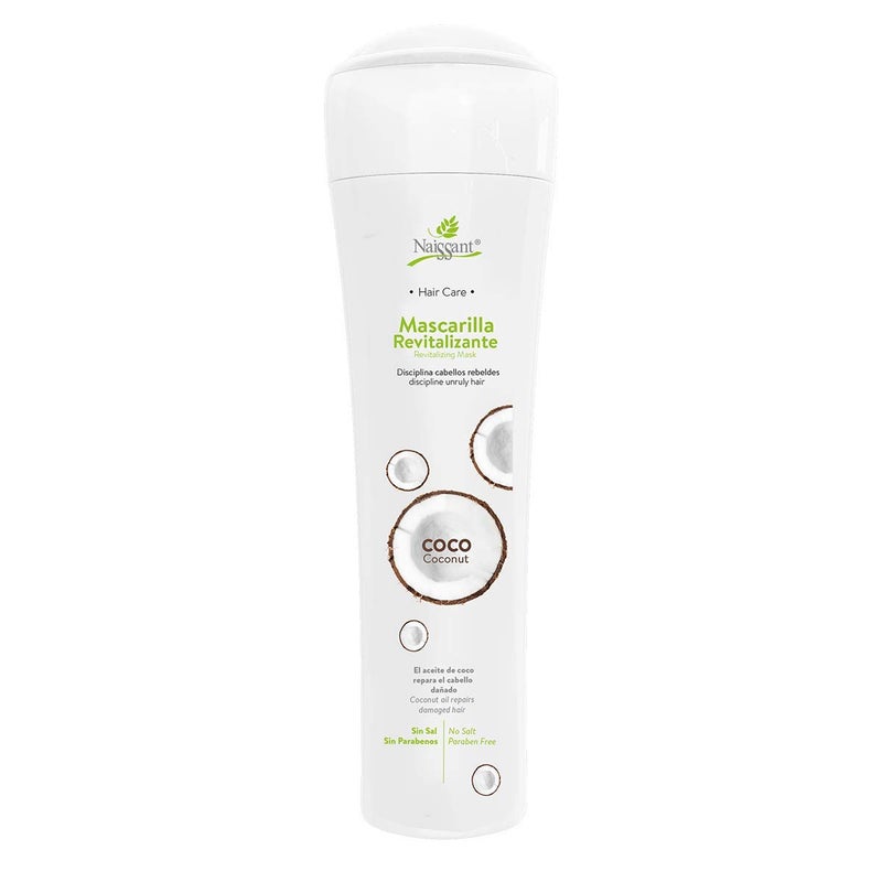 naissant Coconut Treatment Mask| Specialized in Deep Repairing and Hydrating Dry Hair | Moisturizing, Protector for Dry, Damaged, Color Treated & Natural Hair | Salt & Paraben Free (10.1 Fl Oz) - Image 1
