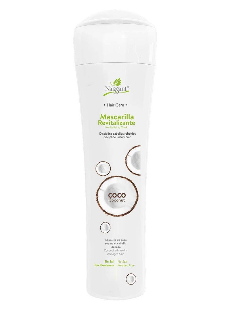 Naissant naissant Coconut Treatment Mask| Specialized in Deep Repairing and Hydrating Dry Hair | Moisturizing, Protector for Dry, Damaged, Color Treated & Natural Hair | Salt & Paraben Free (10.1 Fl Oz)  - Image 1