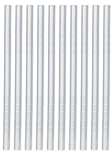 53ARTS All Purpose Transparent Hot Melt Glue Sticks for Glue Gun Pack of 10 PCS 11mm X 75 inches Stick  - Image 1