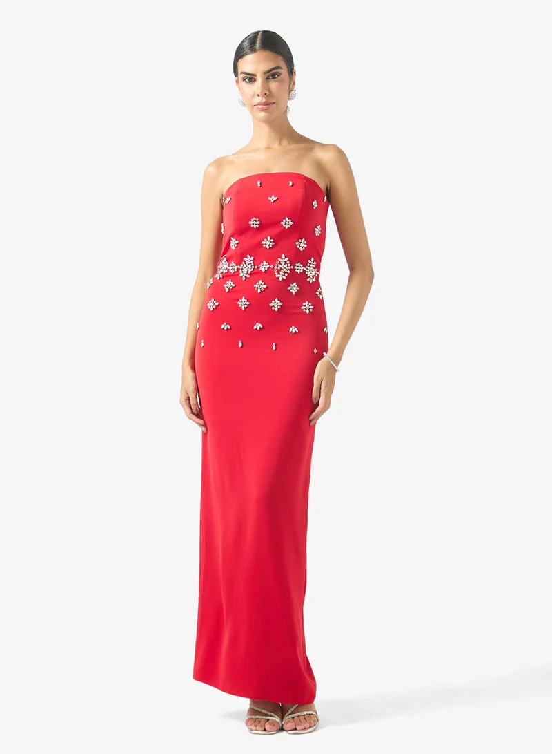 Akadia Fashion  Two Pcs Crystal Cape Set for Women | Best Price UAE