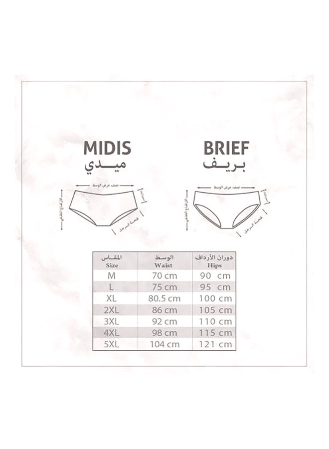 سكول مجموعة ملابس داخلية نسائية من سكول - 3 قطع - Image 3