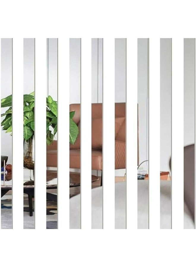 TPGP طقم TPGP من 20 ملصق مرآة لاصق ذاتي على شكل ماسة، مرآة أكريليك ثلاثية الأبعاد قابلة للإزالة، فن ديي، بلاط مقاوم للماء، ملصقات أثاث، ديكور داخلي للجدران، للمنزل، غرفة المعيشة، غرفة النوم - Image 1