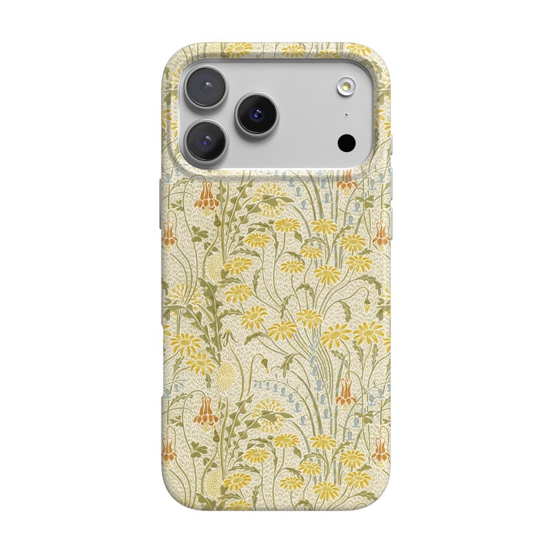 Casely iPhone 17 Pro Case | Boho Blooms | Golden Floral | Compatible with MagSafe | Classic Ultra Slim Design - Image 1