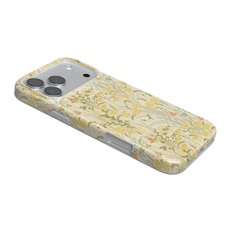 Casely iPhone 17 Pro Case | Boho Blooms | Golden Floral | Compatible with MagSafe | Classic Ultra Slim Design - Image 3