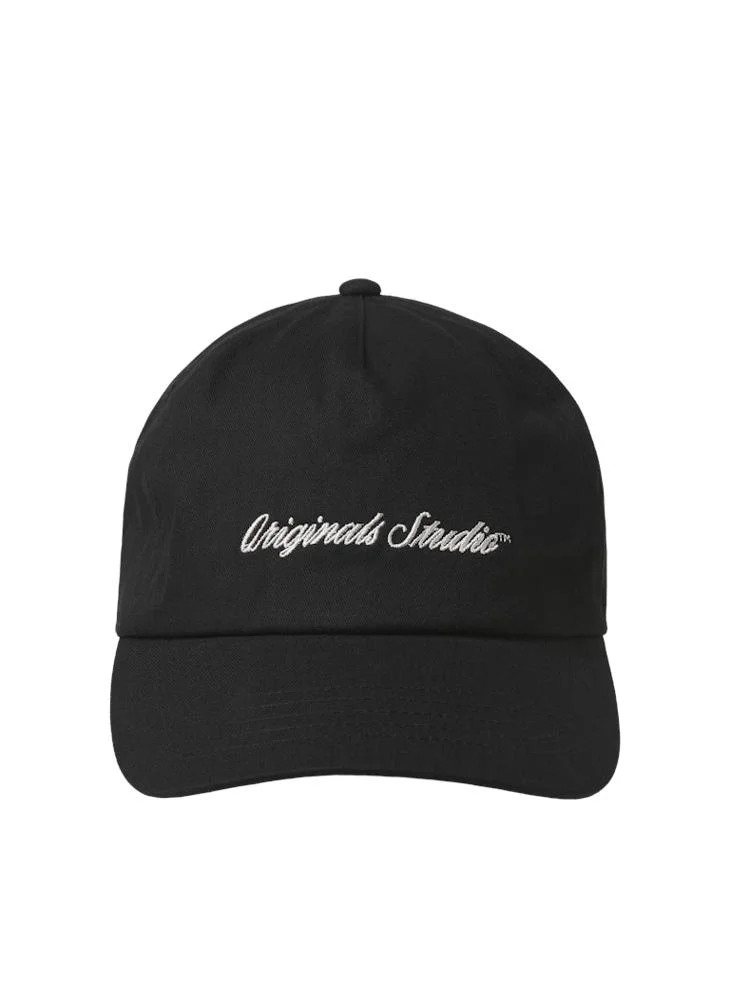 Graphic Curve Peak Cap