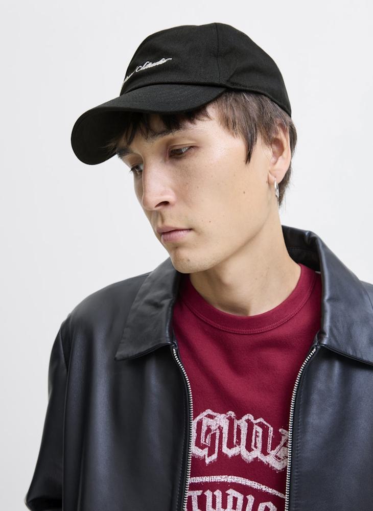 JACK & JONES Graphic Curve Peak Cap - Image 3