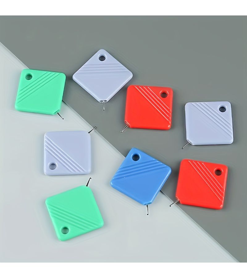 6 Pcs Automatic Sewing Needle Threader Easy Quick Stitching Tool - Image 4