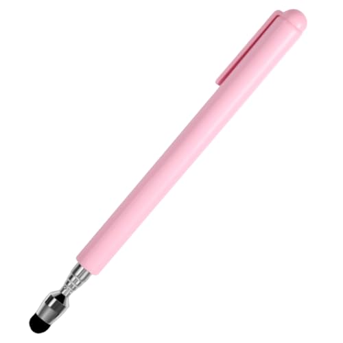AIKESIWAY Universal Telescopic Stylus Pen for Touch Screens,Retractable Pointer Stick & Stylus with Special Flocking Tip,Extendable High Precision & Soft, Stylus Pen for Touch Screens (Pink) - Image 1