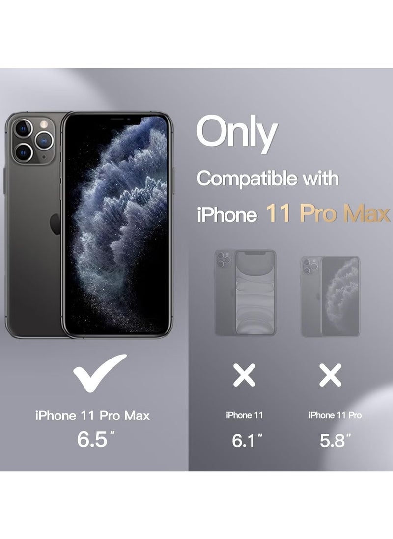 DUSALA iPhone 11 Pro Max Case, Liquid Silicone Phone Case for iPhone 11 Pro Max 6.5 Inch, Colorful Silky-Soft Protective Cover (Black)  - Image 2