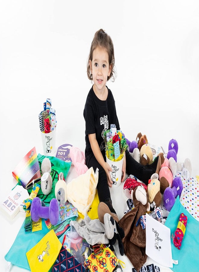 Baby Paper Original Baby Paper - Crinkle Paper and Sensory Toy for Babies and Infants | Puzzle Printed | Non-Toxic, Washable - Image 3