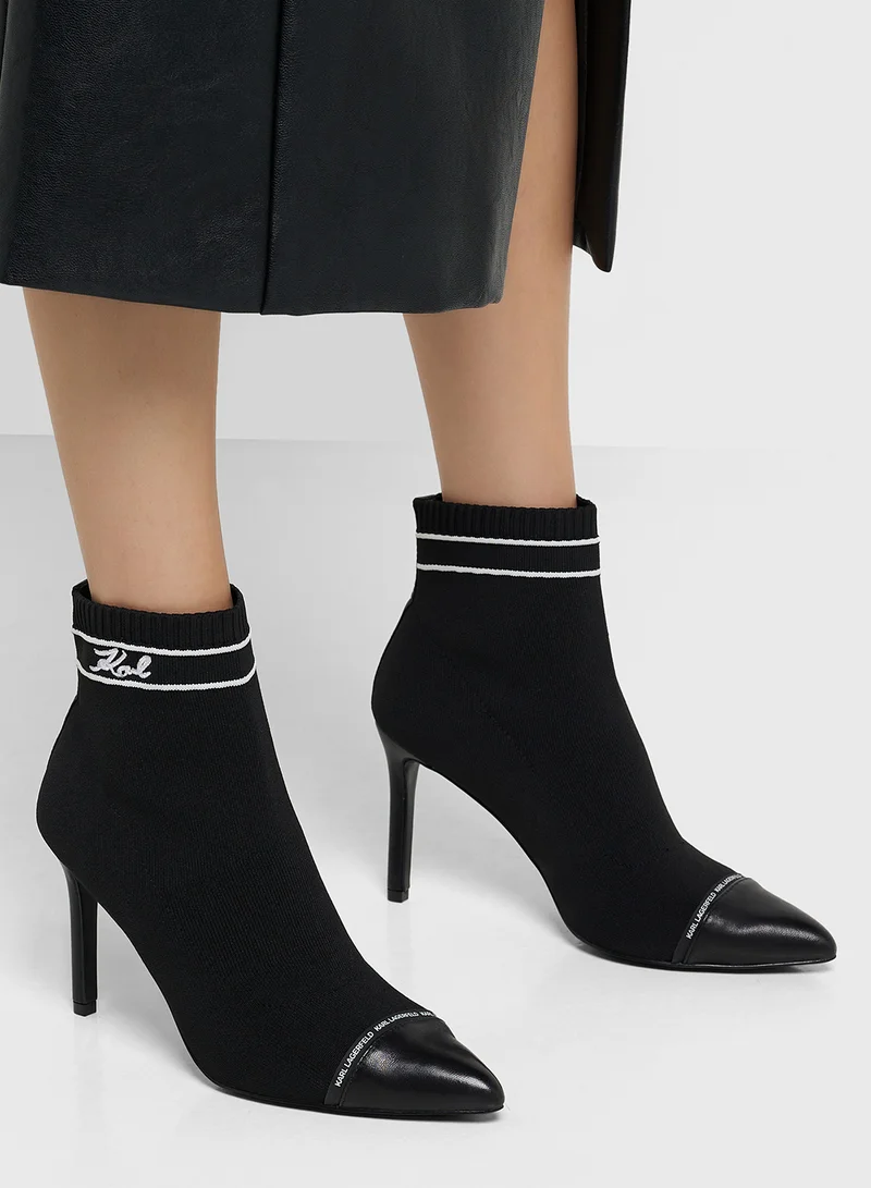 Karl Lagerfeld Pandara Ankle Boots