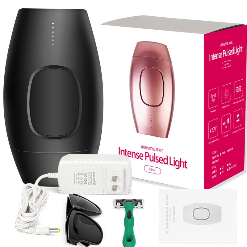 Mini Intense Pulse Laser Hair Removal Instrument Household Ponic Skin Rejuvenation Beauty Instrument Freezing Point Painless Hair Shaving Instrument For Women - Image 1