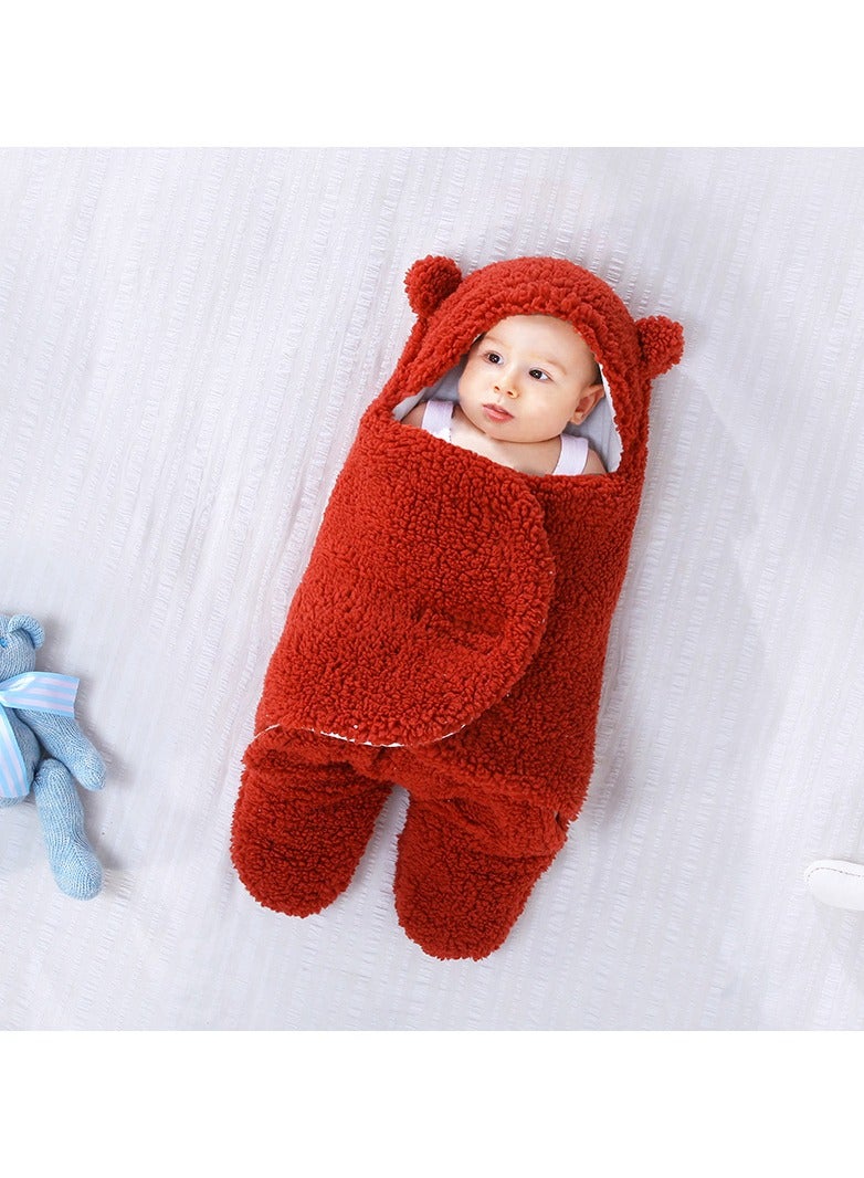 Loquat Baby Autumn And Winter Thickened  Swaddling Clothes