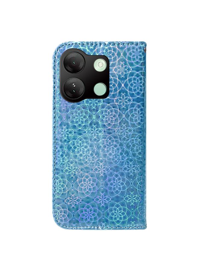 Zaboon Case For Infinix Smart 7 HD Colorful Magnetic Buckle Leather Phone Case - Image 3