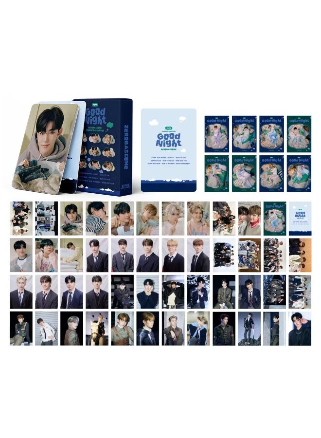 NIBEMINENT 55 Pcs Kpop ZB1 ZEROBASEONE 2024 Good Night Lomo Cards Card For Fans Collection Gifts - Image 2