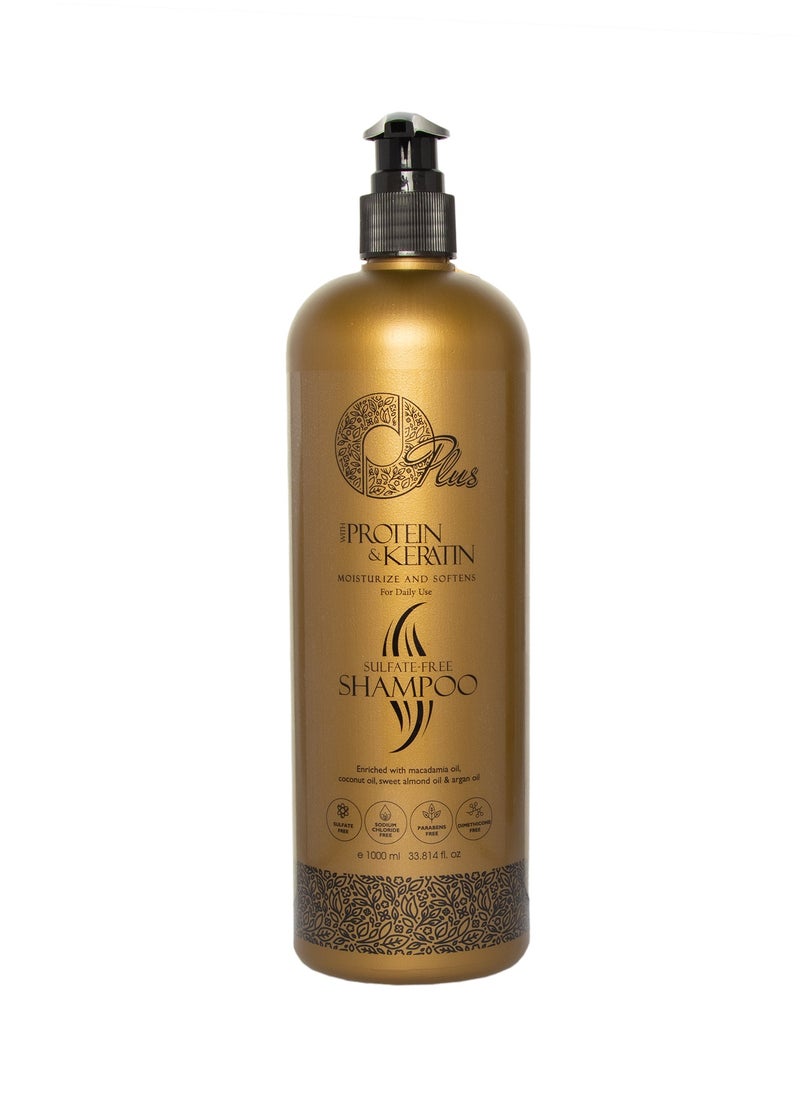 O-Plus 1000ml Salon-Grade Protein & Keratin Shampoo - Sulfate-Free Formula - pzsku/Z334FAFADB9A8C17349DEZ/45/_/1735636888/48614a00-833a-4e29-a967-464e1c6793bb