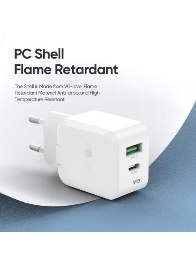 general T7 PD 30W 2-Port GaN Fast Charger for iPad / iPhone / Samsung / Huawei / Xiaomi - Image 5