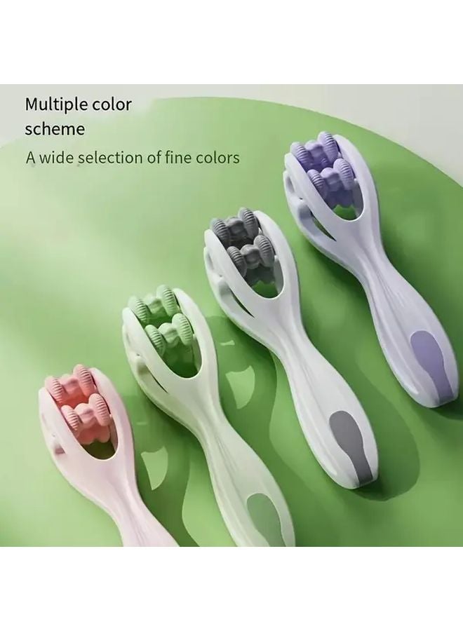 Green Dual Wheel Finger Massager Portable Hand Relaxation Tool For Office Typing - Image 1