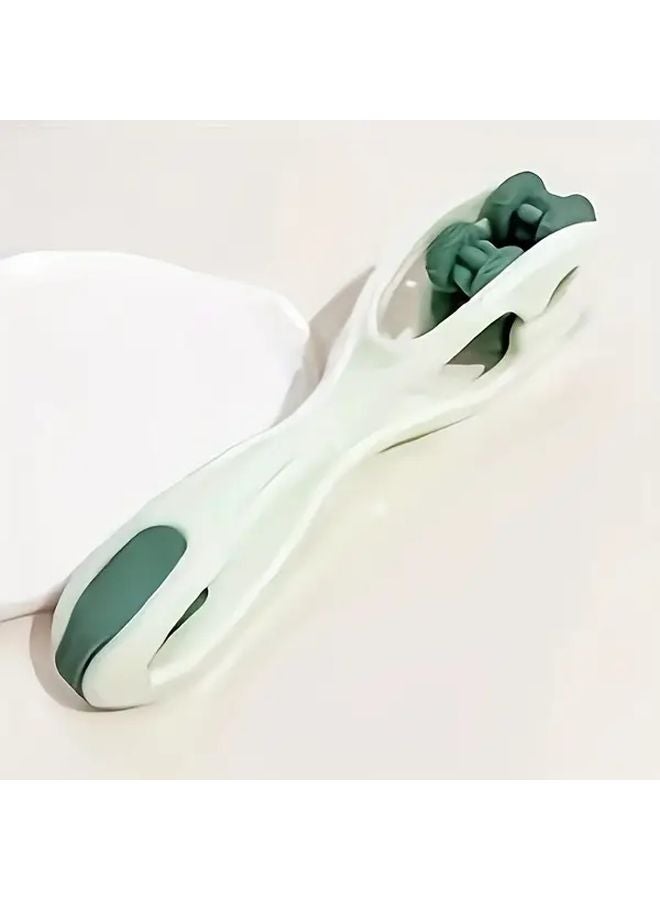 Green Dual Wheel Finger Massager Portable Hand Relaxation Tool For Office Typing - Image 5