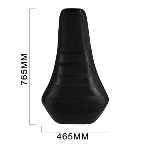 Wacece ATV Seat Cover Non-Slip Soft Waterproof for LTZ400 LTZ 400 LTZ400Z Quadsport Z400 2x4 2009-2014, High Elastic Leather Black - Image 5