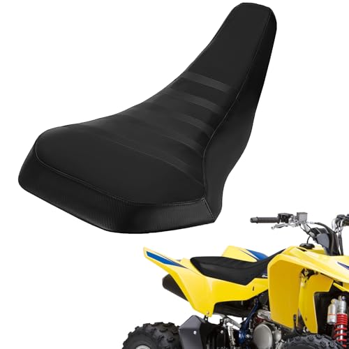 Wacece ATV Seat Cover Non-Slip Soft Waterproof for LTZ400 LTZ 400 LTZ400Z Quadsport Z400 2x4 2009-2014, High Elastic Leather Black - Image 1