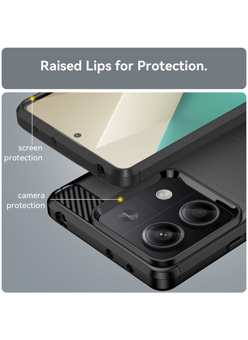 X-level Redmi Note 13 5g Mobile Tpu Case Cover Accessories Camera Lens Protection Shockproof with Comfortable Touch Anti-scratches Anti-drops Anti-fingerprints Protective Back Cover shell protector  - Image 5