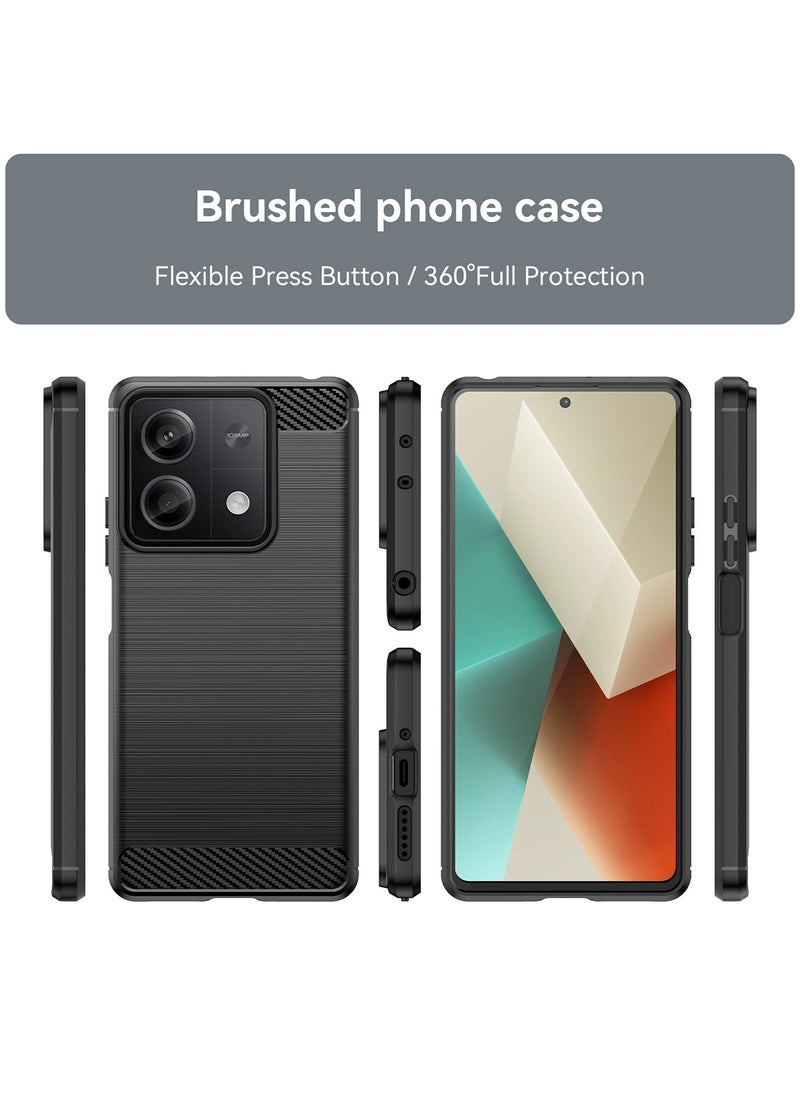 X-level Redmi Note 13 5g Mobile Tpu Case Cover Accessories Camera Lens Protection Shockproof with Comfortable Touch Anti-scratches Anti-drops Anti-fingerprints Protective Back Cover shell protector  - Image 2