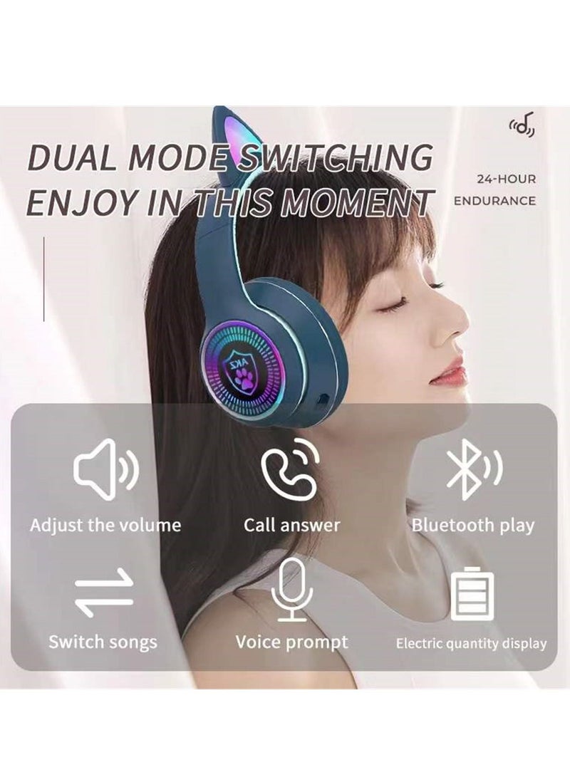 GULFLINK Bluetooth Wireless Headphones for Kids Teens Adults - Image 2