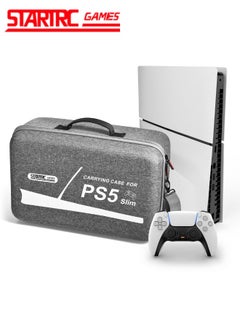 STARTRC GAMES Carrying Case for PS5 Slim, Protective Travel Storage Bag Compatible with PlayStation 5 Slim Disc/Digital Edition Console, Controllers, Game Cards and Other Accessories  - Image 1
