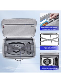 STARTRC GAMES Carrying Case for PS5 Slim, Protective Travel Storage Bag Compatible with PlayStation 5 Slim Disc/Digital Edition Console, Controllers, Game Cards and Other Accessories  - Image 3