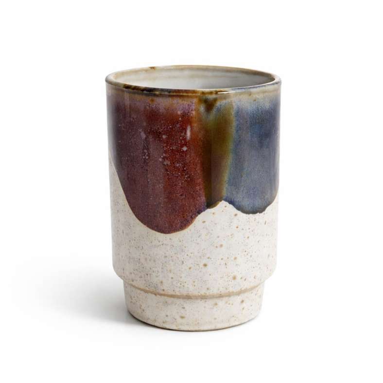 Pan Home Zeena Ceramic Double Glaze Tumbler 7.6x11cm - Multicolor - 211AIC9904848 - Image 4