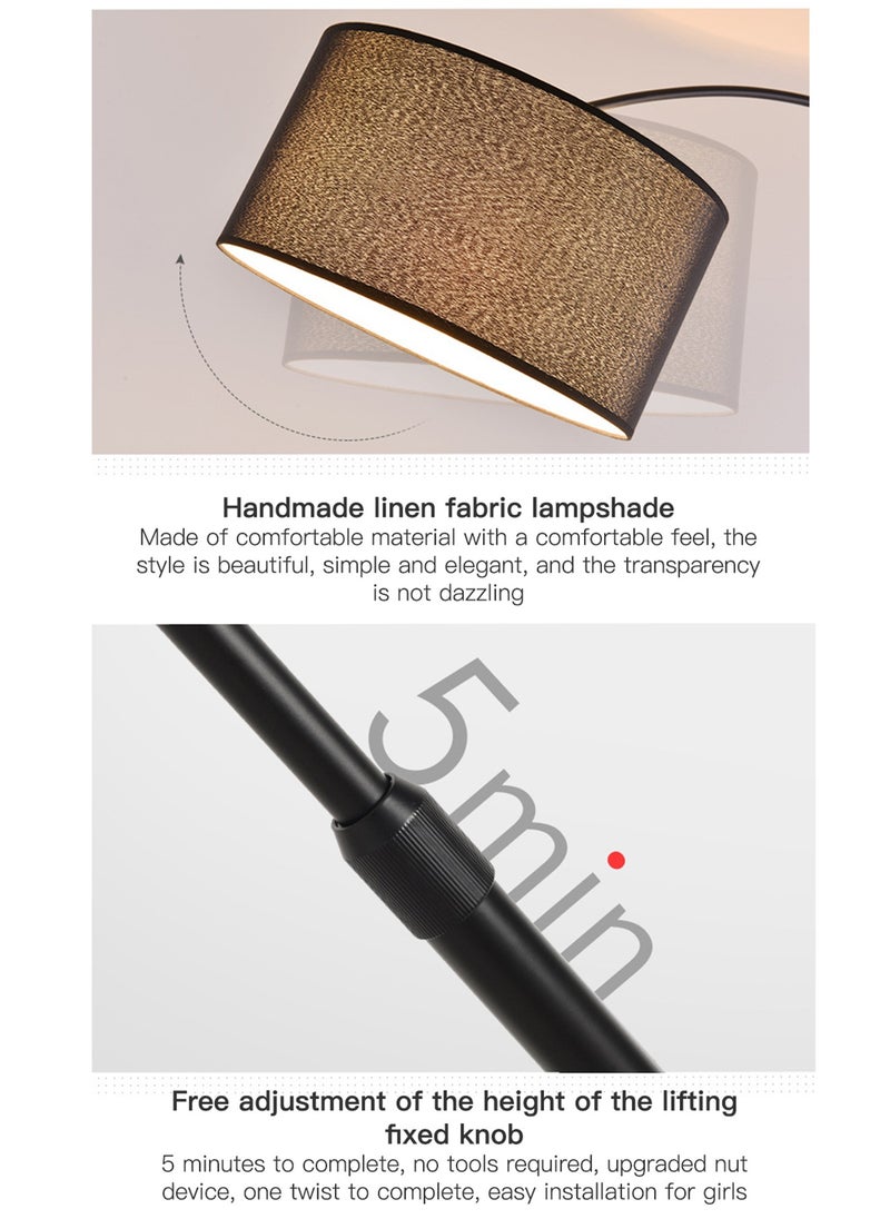 Nordic Three-color Dimming LED Floor Lamp With Table Modern Iron Coffee Table Standing Lamp With Tray For Living Room Bedroom Sofa Side Bedside Standing Light Black 28x28x180 centimeter - pzsku/Z3350404CA39ED11B5D38Z/45/_/1694681774/3b6ac1c8-5621-4487-a103-09e1c6372eaa