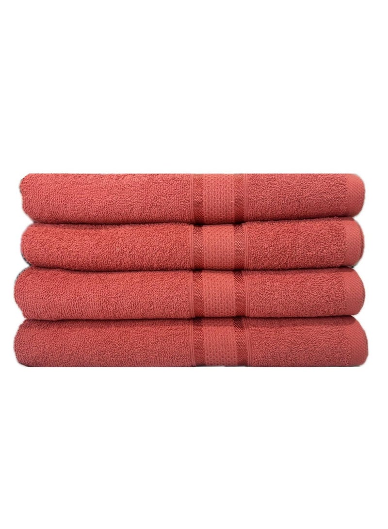 بالتيك لينين منشفة حمام فائقة النعومة 70 سم × 140 سم، مناشف حمام قطن 100%، 430 جرام في المتر المربع - Image 1