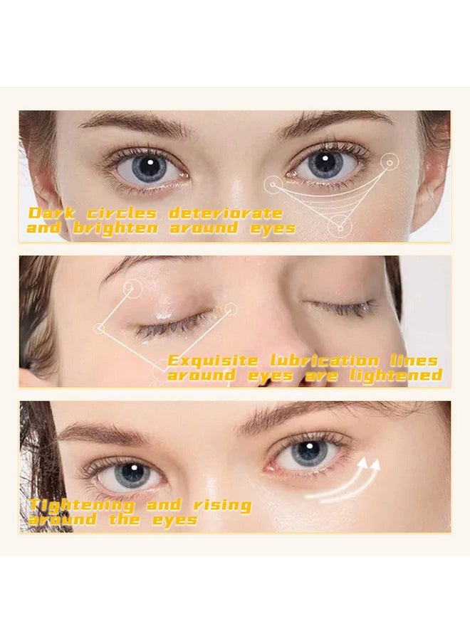 Adofect - 28 Pairs Gold Eye Mask Collagen Eye Gel Pads Under Eye Mask For Puffiness And Dark Circle Under Eye Patches For Women And Men, Boxed-Gold (28 Pair Gold) - Image 1