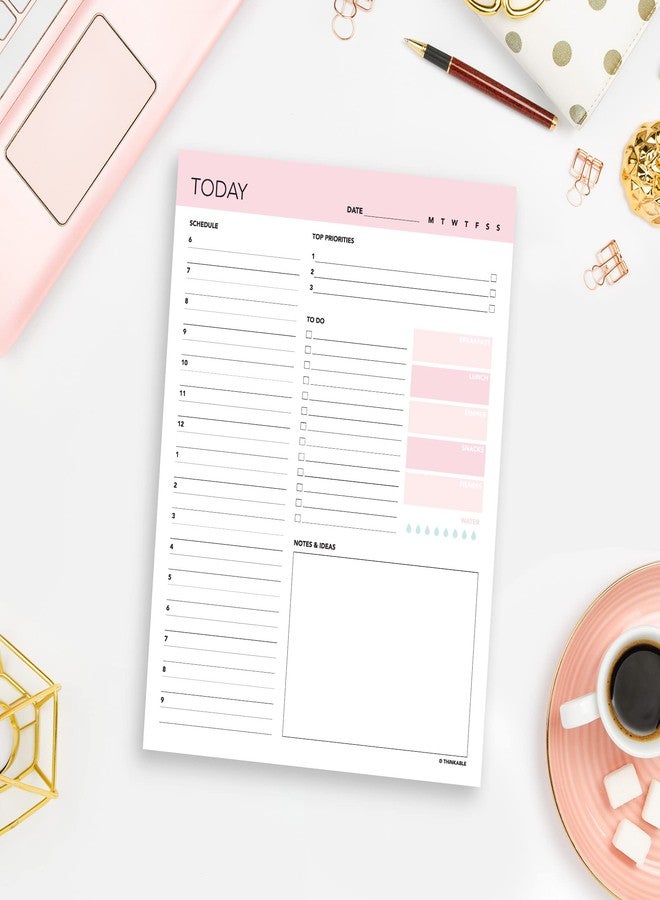 THiNKABLE Daily Planner Notepad - 8.5x11 To Do List Organizer - Image 5
