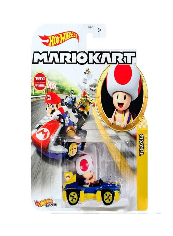 Hot Wheels Mario Kart - Toad Mach 8 - Image 2