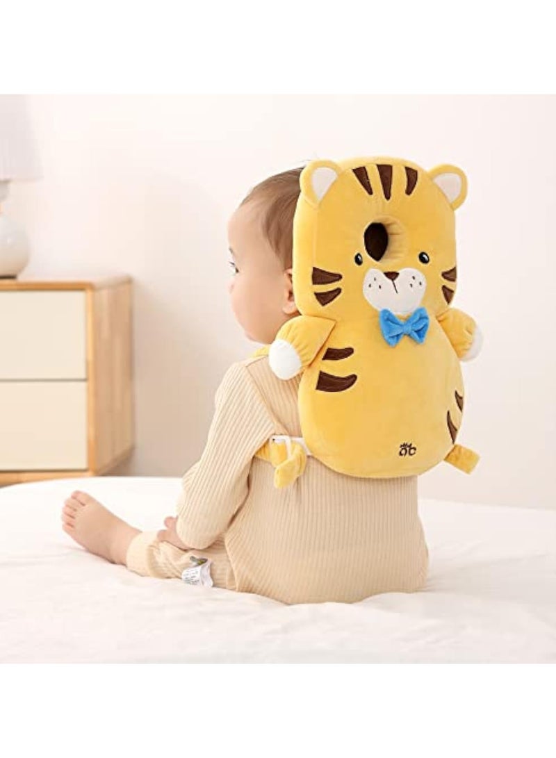 KASTWAVE Baby Head Protector Cushion Backpack, Children's Anti-Fall Pillow, with 3 Baby Knee Pads, Adjustable Memory Foam Backpack Safety Pad, for Walking & Crawling  - Image 3