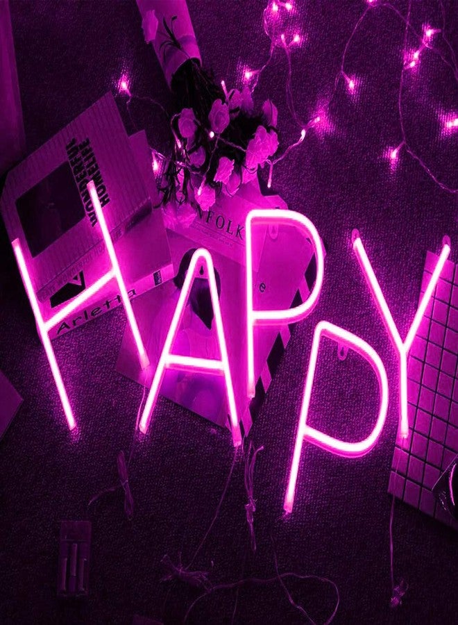 LEDOLUX Light Up LED Neon Letters Sign Wall Decorative Neon Lights Alphabet Marquee Letter A to Z Pink (Alphabet Pink F) - Image 4