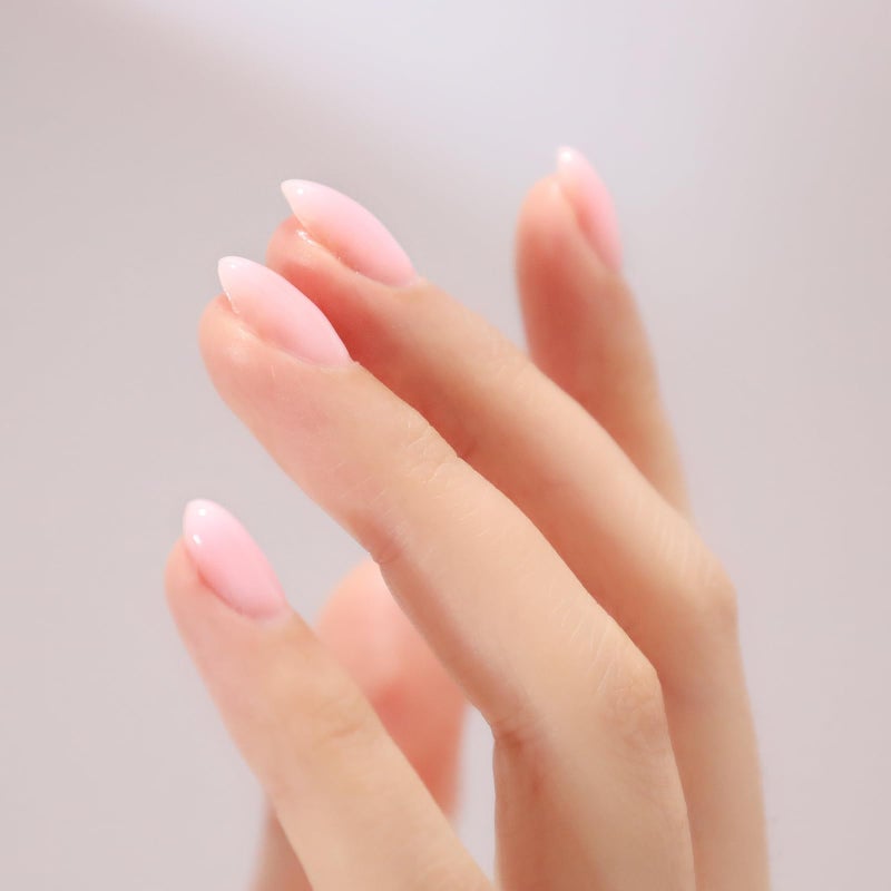 FZANEST Rubber Base Builder Gel For Nails, Sheer Color Gel Polish Elastic Rubber Base Coat For Nail Thickening Extension 15ml (Baby Pink) - Image 2