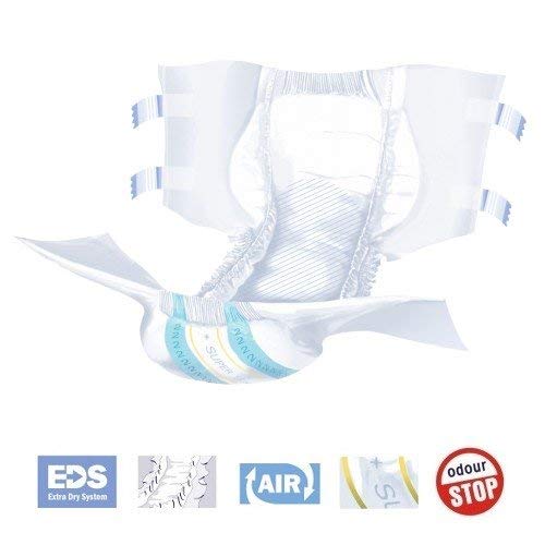 Seni Adult Diapers | XL size | 10pcs | Breathable & Comfort | High Absorbency | Odor stop | Derma tested | Adjustment tapes with Mutli use - Image 2
