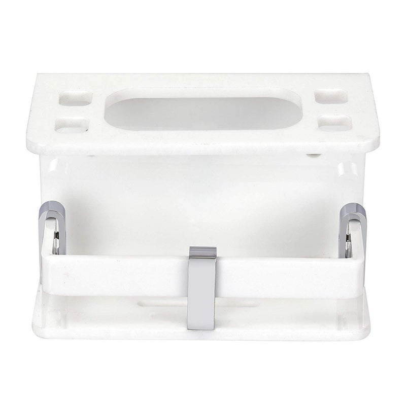 Denique Acrylic Toothbrush and Toothpaste Wall Mounted Holder for Family Home Bathroom - Image 3
