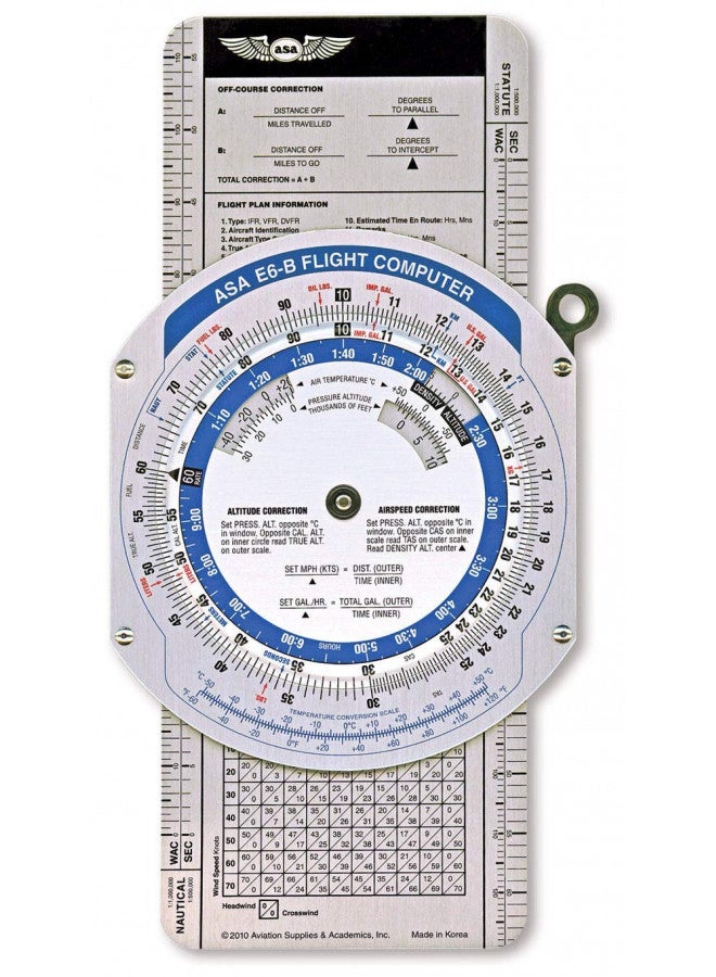 ASAs Color E6B Flight Computer