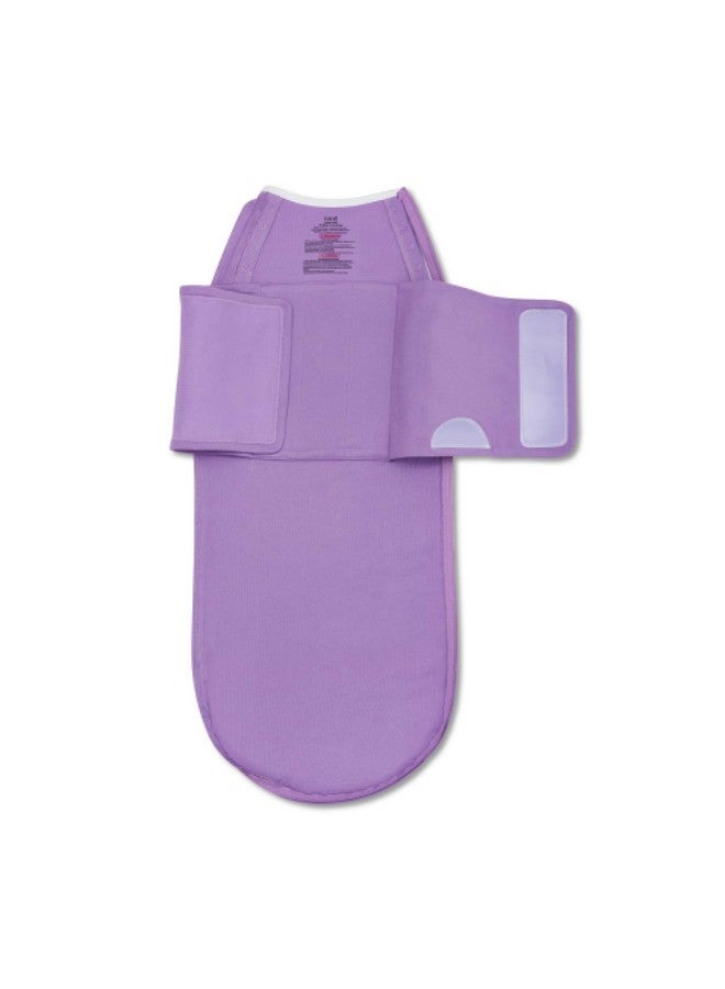 Nanit Sleep Wear Swaddle - Violet- NB - Image 3